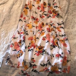 Anne Taylor Tiered Maxi Skirt